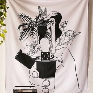 Hen Kim For Deny Light My Fire Tapestry